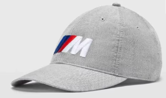 BMW M Cap Logo grau