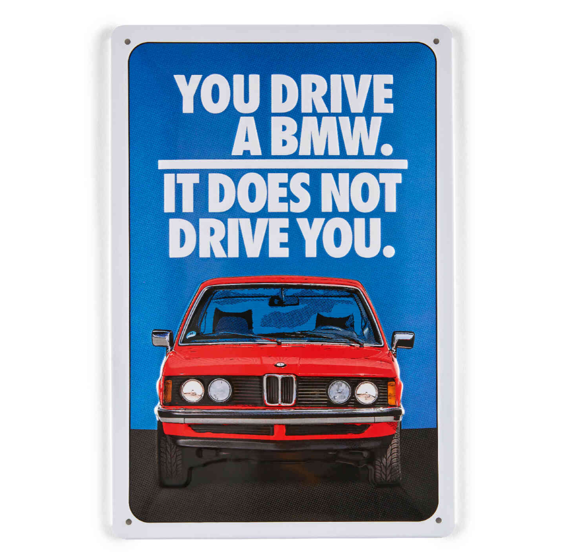 BMW Blechschild Claim