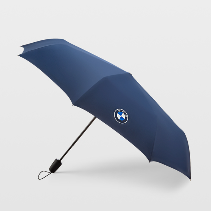 BMW Taschenschirm Logo Dunkel Blau